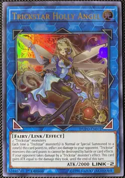 Trickstar Holly Angel DUPO-EN072 Duel Power 1st Edition - Yugioh Card - Image 1