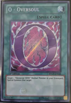 YuGiOh O - Oversoul Secret Rare 1st Edition RYMP-EN026 - Image 1