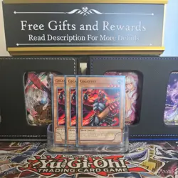 Playset 3x Gigantes IOC-021 Yugioh Common - Image 1