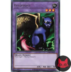 Yugioh Fusionist LOB-EN022 Reprint Rare NM - Image 1