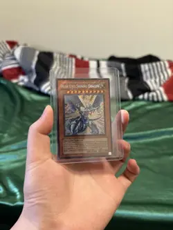 Yugioh! Blue-Eyes Shining Dragon RP02-EN096 Secret Rare Retro Pack Reprint - Image 1