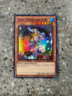 YugiOh 1x Dark Magician Girl LDS3-EN082 (Blue) 1st Edition Ultra Rare NM - Image 1