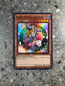 YugiOh 1x Dark Magician Girl LDS3-EN082 1st Edition Ultra Rare - Image 1