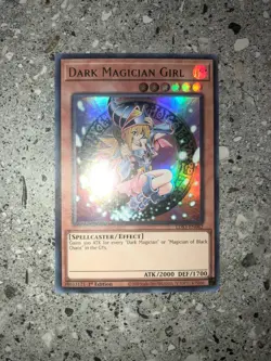 YugiOh 1x Dark Magician Girl LDS3-EN082 1st Edition Ultra Rare - Image 3