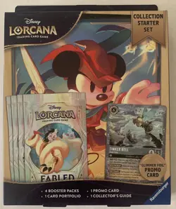 Disney Lorcana TCG Fabled Collection Starter Set FACTORY SEALED - Image 1