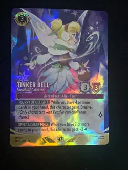 Tinker Bell - Snowflake Collector (Store Championship) 34 Disney Lorcana... - Image 1