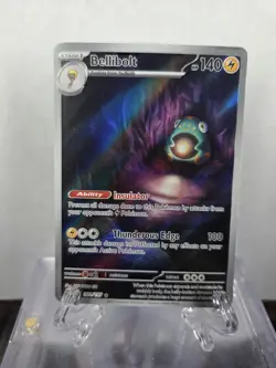Bellibolt Holo Illustration Rare SV03: Obsidian Flames 201/197 NM - Image 1