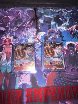 Koby P-092 - OP12 Pre Release Winner Promo X2 Both SEALED One Piece TCG English - Image 1