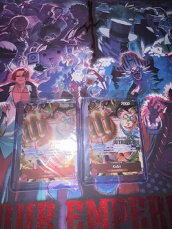 Koby P-092 - OP12 Pre Release Winner Promo X2 Both SEALED One Piece TCG English - Image 4