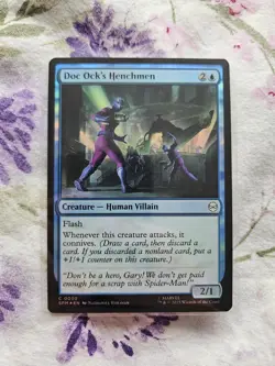 MTG, Doc Ock's Henchmen FOIL 30 NM Marvel's Spider-Man Foil - Image 1