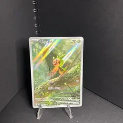 Pokemon TCG Chespin 87/86 Chaos Rising Illustration Rare Holo Card NM - Image 1