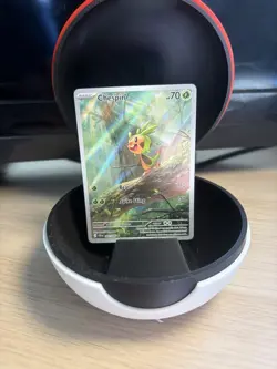 Pokemon TCG Chespin 87/86 Chaos Rising English Illustration Rare Near Mint - Image 1