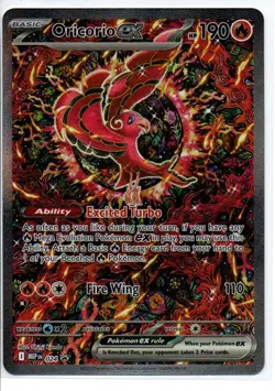 Oricorio ex 024 Holo Promo ME: Mega Evolution Promo Pokemon Holo Near Mint - Image 1