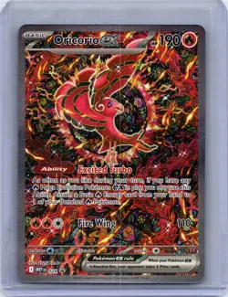 Oricorio ex 024 Holo Promo ME: Mega Evolution Promo Pokemon Holo Near Mint - Image 1
