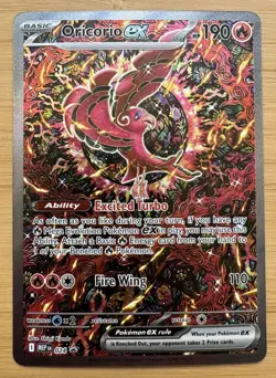 Oricorio ex 024 ME: Mega Evolution Promo Holo Promo Pokemon NM - Image 1
