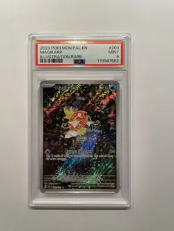 Magikarp - 2023 Pokemon Paldea Evolved (Pal EN) #203 - Illustration Rare - PSA 9 - Image 1