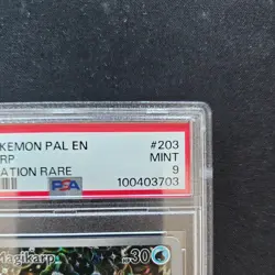 PSA 9 MINT Pokemon Magikarp 203/193 Illustration Rare 2023 Paldea Evolved PAL EN - Image 3