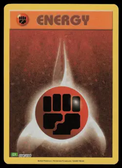 Basic Fighting Energy Holo Trading Card Game Classic 034/034 NM Pokemon - Image 1