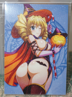 Ravel Phenex Witch High School DxD Sexy Waifu Textured Custom Card - Image 1