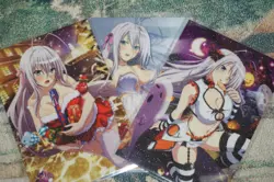 Rossweisse Set High School DxD Sexy Waifu Textured Custom Cards - Image 1