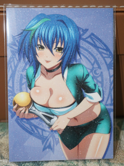 Xenovia Quarta Trophy Race Queen High School DxD Sexy Waifu Textured Custom Card - Image 1