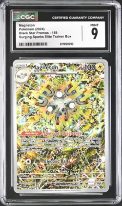 Magneton 159 Sv: Scarlet & Violet Promo Cards Holo CGC 9 - Image 1