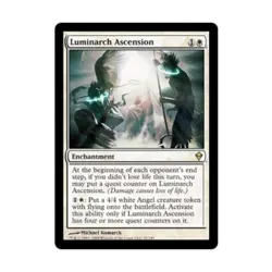 WOTC MtG Zendikar Luminarch Ascension (R) EX - Image 1