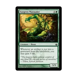 WOTC MtG Mirrodin Besieged Fangren Marauder (C) (Foil) NM - Image 1
