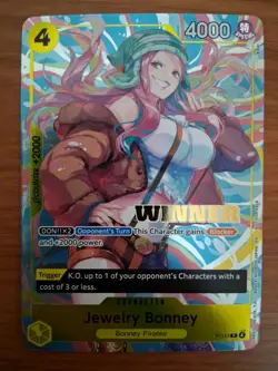 Jewelry Bonney (Heroines Battle Winner Pack) P-113 One Piece Promotion ... - Image 1