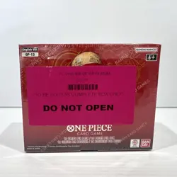 Sealed One Piece TCG Carrying On His Will OP-13 Booster Box 1st Wave Bandai TCG - Image 1