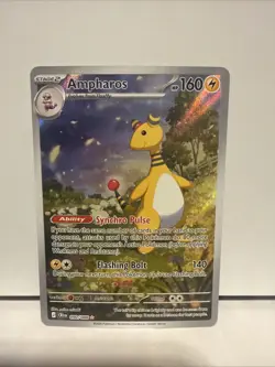 Ampharos 090/086 Illustration Rare Pokemon TCG: Chaos Rising - English NM Fresh - Image 3