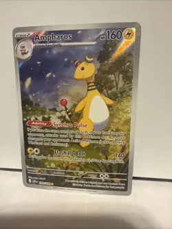 Ampharos 090/086 Illustration Rare Pokemon TCG: Chaos Rising - English NM Fresh - Image 5