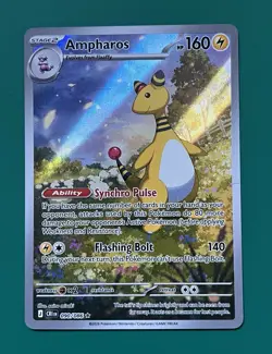 Ampharos 090/086, Chaos Rising, Illustration Rare, NM - Pokemon TCG EN - Image 1