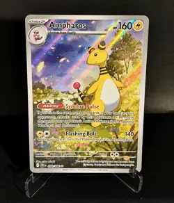 Ampharos - 090/086 - Chaos Rising - Illustration Rare - NM - Pokemon TCG (C) - Image 1