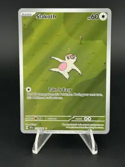 Slakoth 212/191 Sv08: Surging Sparks Holo IR Full Art Pokemon TCG NM - Image 1