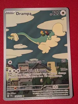 Pokemon TCG - Drampa - 184/162 IR - Temporal Forces NM - Image 1