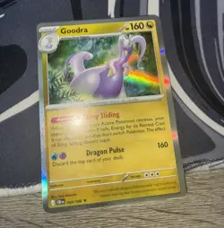 Pokemon Goodra MEP 077 Promo Chaos Rising Pre-Release Stamp - Image 1