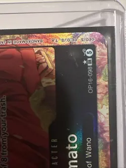 One Piece TCG - Mint Condition, Yamato OP16-098 Alternate Art SR - - Image 5