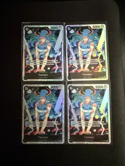 OP16-098 Yamato SR English One Piece TCG 4x Card Playset - Image 1