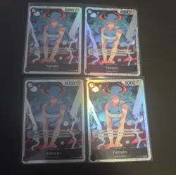 One Piece CCG Yamato OP16-098 SR 4x Card Playset - Image 1