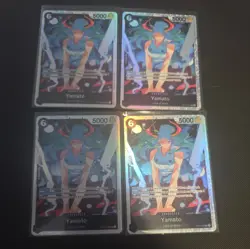 One Piece CCG Yamato OP16-098 SR 4x Card Playset - Image 2