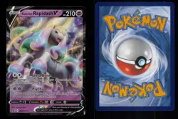 HOLO GALARIAN RAPIDASH V PROMO HOLO SWSH111 NM POKEMON - Image 3