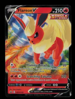FLAREON V PROMO HOLO SWSH149 NM POKEMON - Image 1