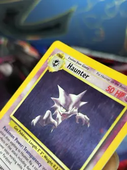 Excellent LP Haunter 6/62 Fossil Holo Rare 50 HP Unlimited EN 1999 - Image 4