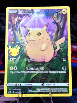 Pikachu - 005/025 - Holo Rare - Celebrations - Pokemon Card - NM/M - Image 2