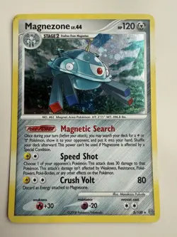 2008 MAGNEZONE 5/100 DP STORMFRONT POKEMON CARD RARE HOLO-MP - Image 1