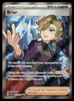 Pokemon Cards Briar 163/142 Stellar Crown Ultra Rare NM *2 - Image 1