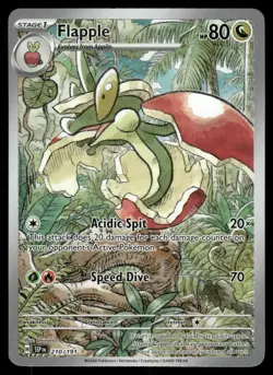 Pokemon Cards Flapple 210/191 Surging Sparks Illustration Rare NM *2 - Image 1