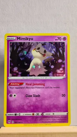 Mimikyu [MP] - Pokemon TCG Darkness Ablaze 081/189 [Cosmos Holo Rare] - Image 1