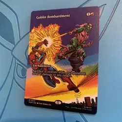Goblin Bombardment, M 0023, SPM, Marvel's Spiderman, MTG, English, NM - Image 2
